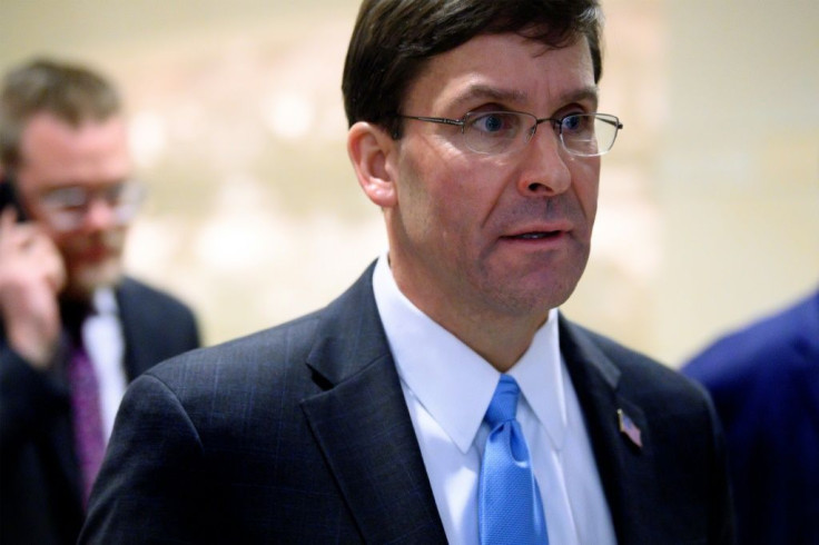 US Defense Secretary Mark Esper