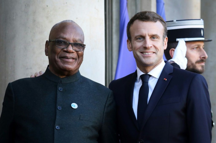Mali's President Ibrahim Boubacar Keita held talks with French counterpart Emmanuel Macron in Paris last November