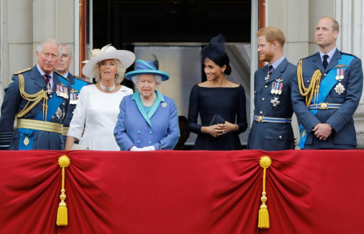 Senior royals including Harry's father Prince Charles (L) and  brother Prince William (R) will attend the crisis meeting with the queen