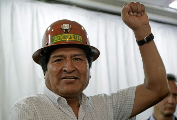 Ex-president Evo Morales, exiled in Argentina, was the first indigenous leader of Bolivia