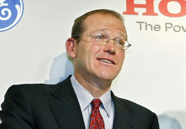 David Calhoun, shown here in 2004, officially began as chief executive Monday where he will try to turn around the embattled aviation giant