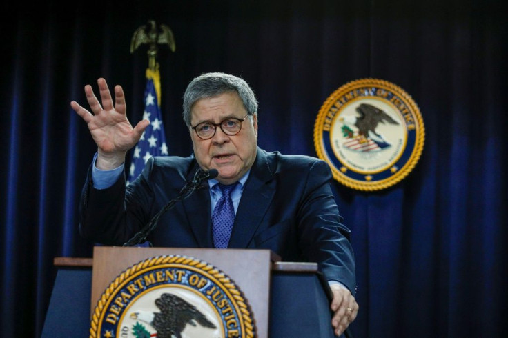 US Attorney General Bill Barr said 21 Saudi air force officers training in the United States would be sent home in the wake of the "terrorist" shooting on December 6 in Florida by one of their colleagues