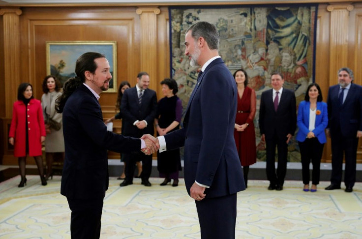 Some veteran activists have lamented the 'politicisation' of Podemos as its pony-tailed leader Pablo Iglesias took up a role as deputy prime minister