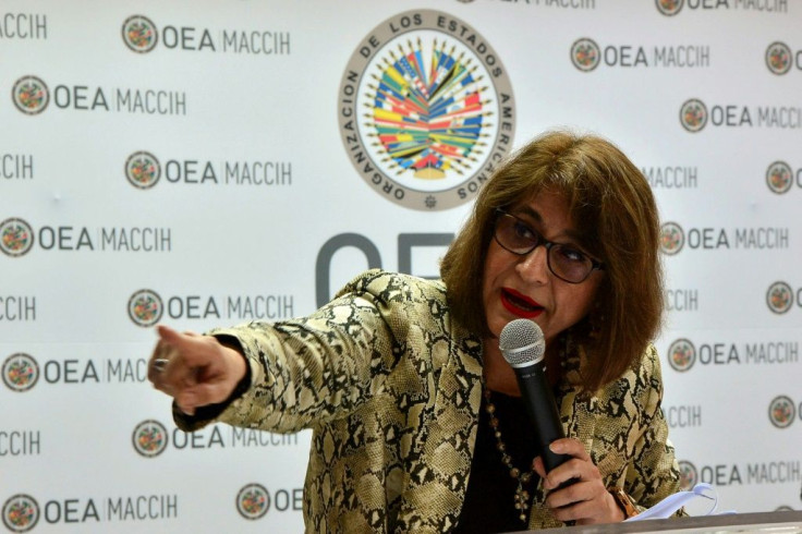 Ana Maria Calderon, head of the OAS Mission to Support the Fight against Corruption and Impunity in Honduras (MACCIH), has resigned
