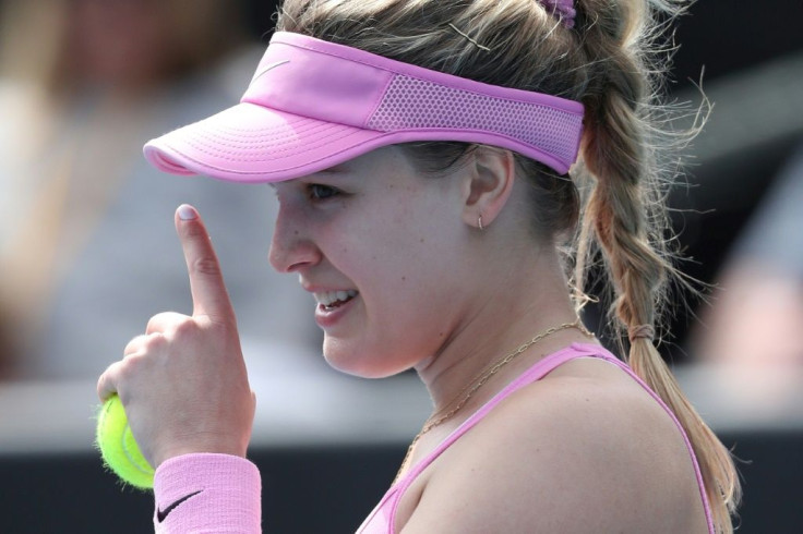 Eugenie Bouchard of Canada needed medical attention