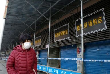 The Wuhan seafood market thought to be the source of the outbreak has been closed