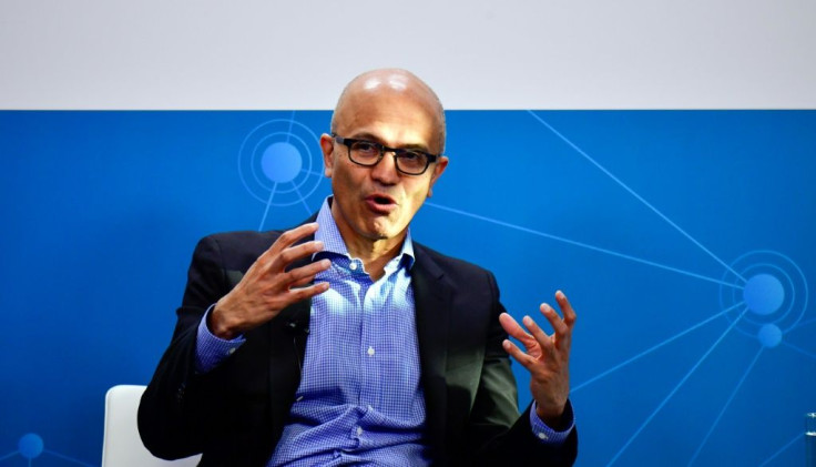 Microsoft CEO Satya  Nadella said the tech giant is ramping up its efforts to reduce emissions to address what he called an "urgent" climate crisis