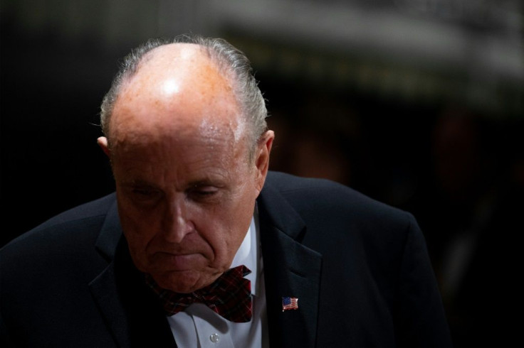 US President Donald Trump's personal lawyer Rudy Giuliani has been key in fomenting a conspiracy theory against Democratic presidential hopeful Joe Biden
