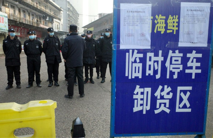 The outbreak centred around a seafood market in the central city of Wuhan