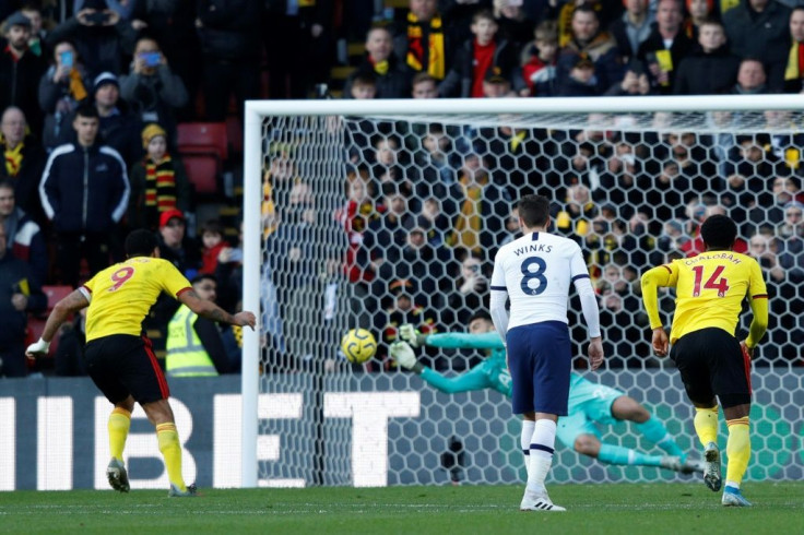 Spurs needed a second-half penalty save from Gazzaniga to take a point against Watford