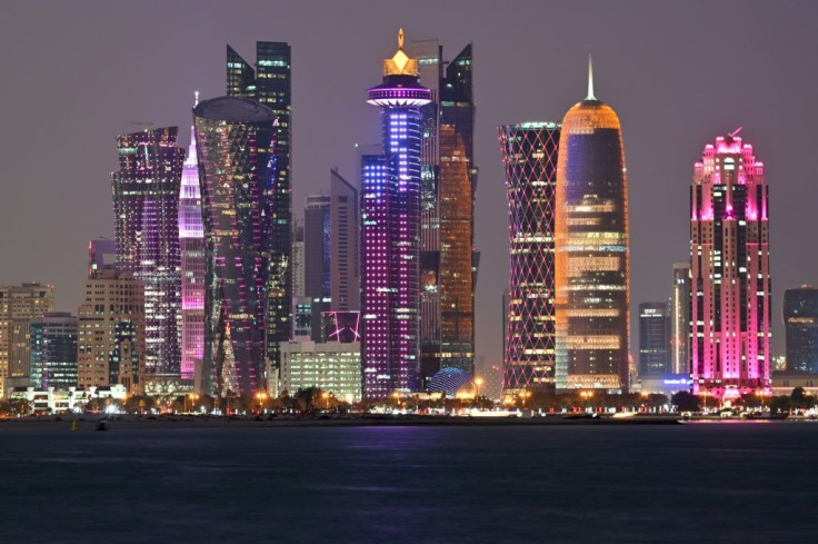 Skyline of the Qatari capital Doha