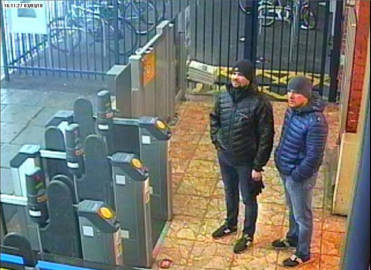 British police issued European arrest warrants for these these two men caught on CCTV in Salisbury around the time of the attack, who they said were Russian GRU agents