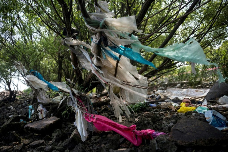 In place of plastic bags, China says it is promoting alternatives such as cloth bags, paper bags and degradable shopping bags in malls and supermarkets