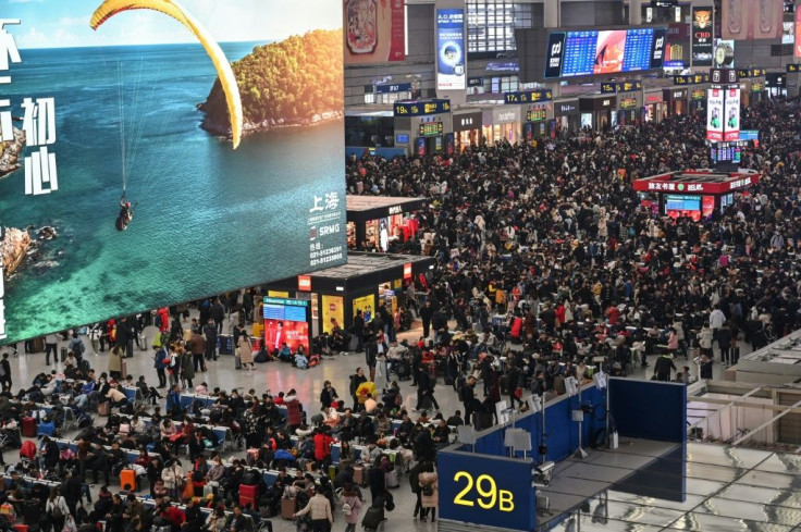 The Lunar New Year travel period is humanity's biggest migration as millions head for reunions with their families