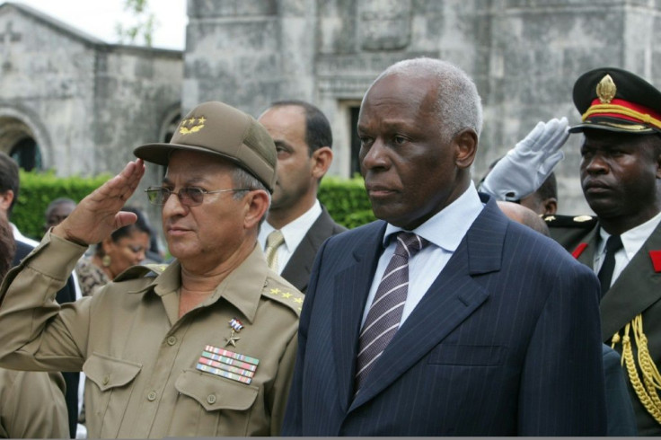 Former Angolan president Jose Eduardo Dos Santos ruled for nearly 40 years before stepping down in 2017