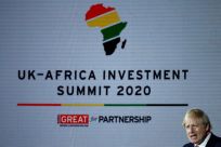 British Prime Minister Boris Johnson says he wants to make the UK the "investment partner of choice" for African countries