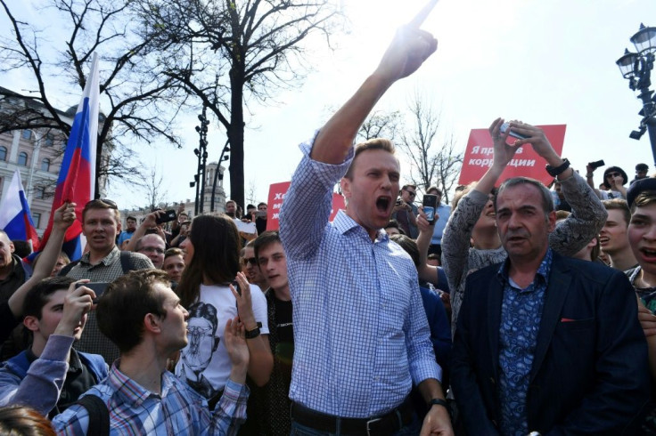 Top Kremlin critic Alexei Navalny accused Putin of wanting to remain 'leader for life'