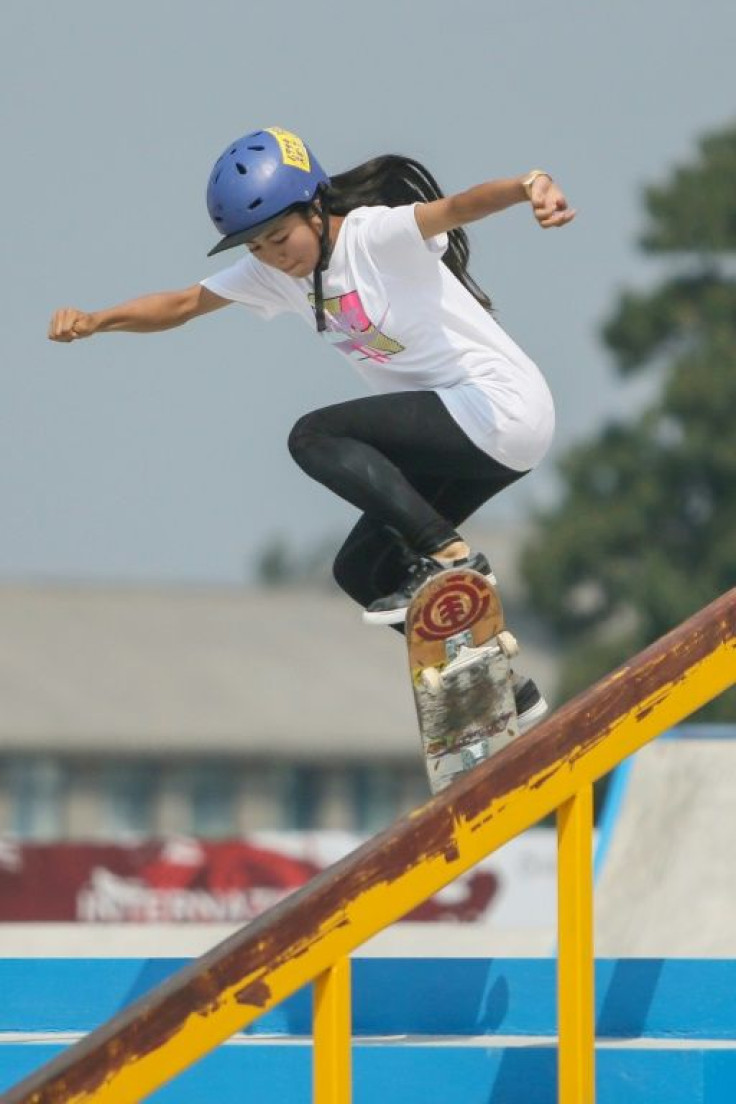 Skateboarding -- Olympic effort to get down with the kids