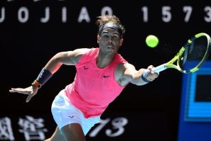 Spain's Rafael Nadal beat Bolivia's Hugo Dellien in the first round