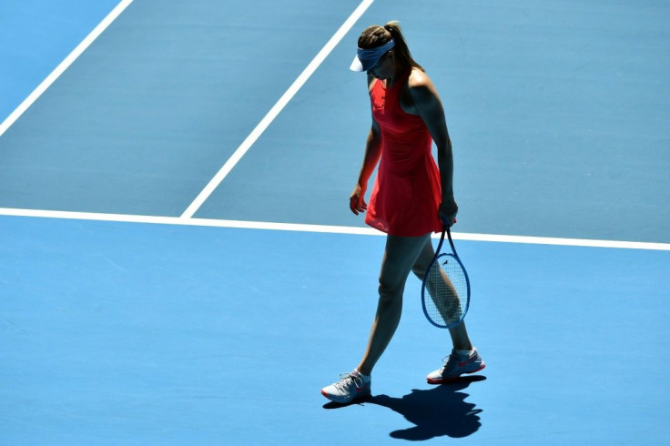 Maria Sharapova has lost in the first round at the last three Grand Slam tournaments