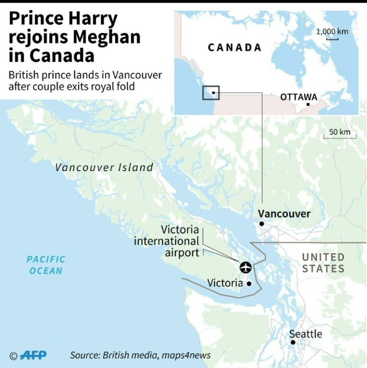 Prince Harry rejoins Meghan in Canada