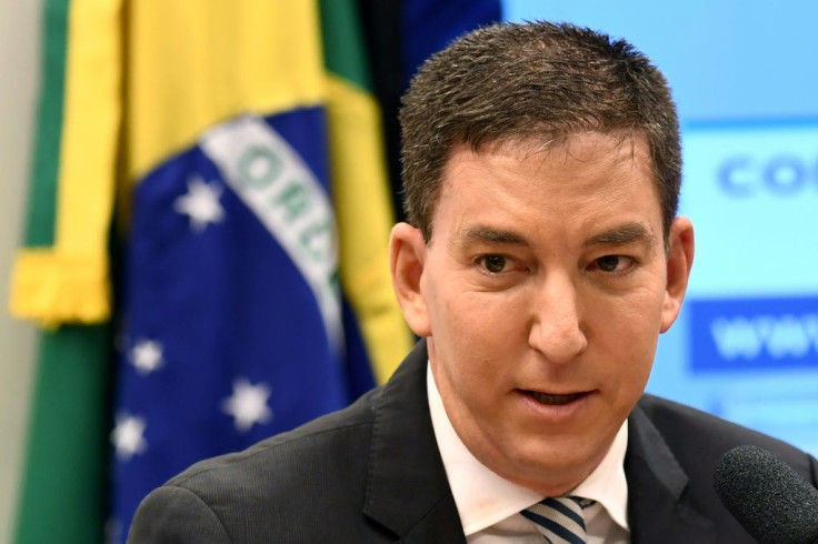 US journalist Glenn Greenwald, seen here in June 2019, has been charged with cybercrimes in Brazil