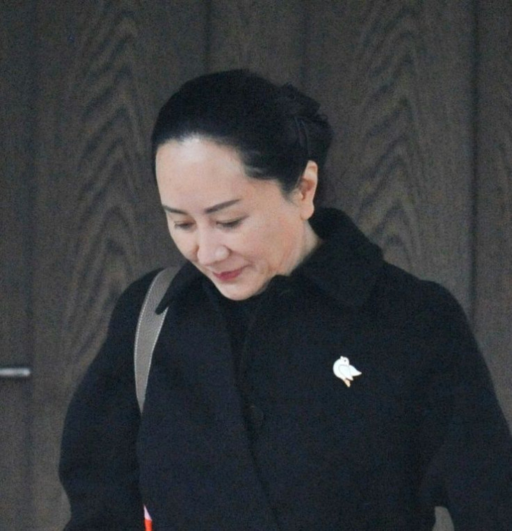 Huawei chief financial officer Meng Wanzhou, seen here leaving her Vancouver home January 22, is fighting extradition to the United States