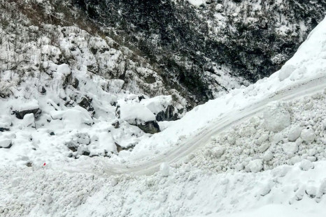 The valley in the Annapurna mountain region where the avalanche struck