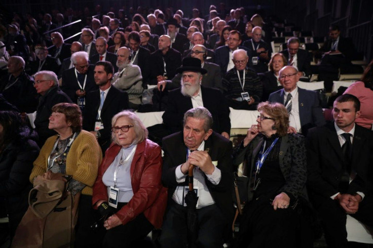 Holocaust survivors and world leaders attended a sombre ceremony in Jerusalem to mark the liberation of the Auschwitz death camp 75 years ago