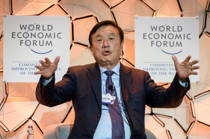 Ren Zhengfei, CEO of Chinese telecoms giant Huawei, attended Davos, unfazed by the firm being banned from the United States over a perceived risk of Chinese espionage
