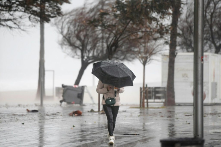 Storm Gloria hit the region on Sunday, bringing strong winds, torrential rains and heavy snow