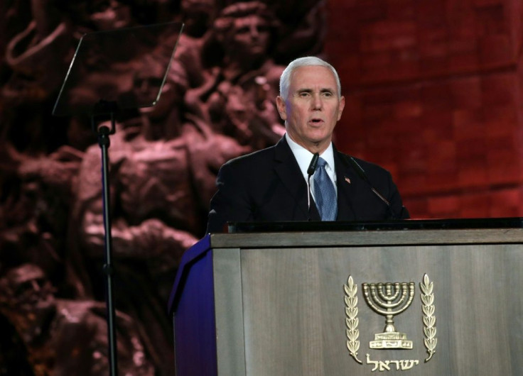 US Vice President Mike Pence was in Jerusalem to mark the 75th anniversary of the liberation of the Nazi death camp of Auschwitz