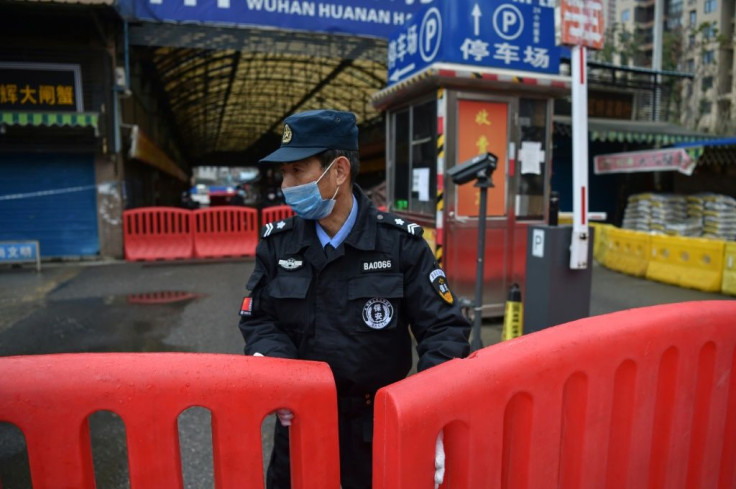 The Huanan Seafood Wholesale market in Wuhan is thought to have been the source of the deadly pathogen