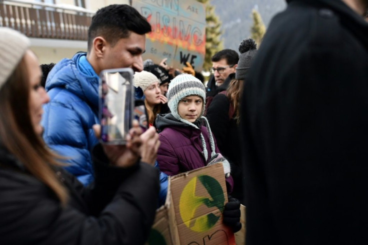 Thunberg says protesters' demands have been completely ignored at Davos