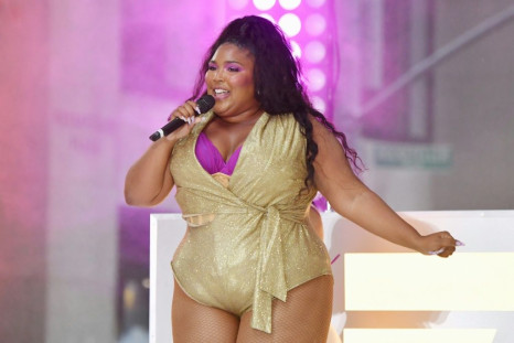 Lizzo -- seen here performing live on "The Today Show in New York in August 2019 -- earned the most Grammy nominations with eight