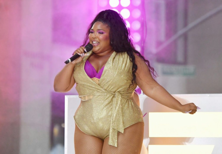 Lizzo -- seen here performing live on "The Today Show in New York in August 2019 -- earned the most Grammy nominations with eight
