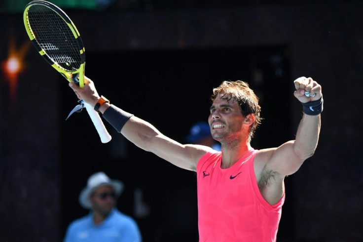 Rafael Nadal beat fellow Spaniard Pablo Carreno Busta in the third round