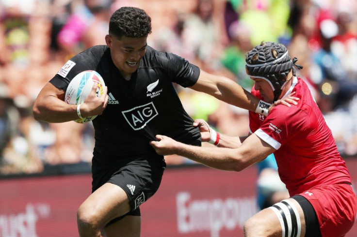 New Zealand opened their campaign with a 47-0 romp against Wales, finished the day with a 26-5 victory over the highly rated USA side in Pool A