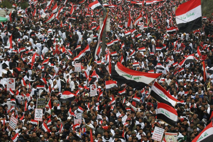 Sadr again demonstrated his powers of mobilisation with a mass demonstration in the heart of Baghdad on Friday demanding the departure of US troops