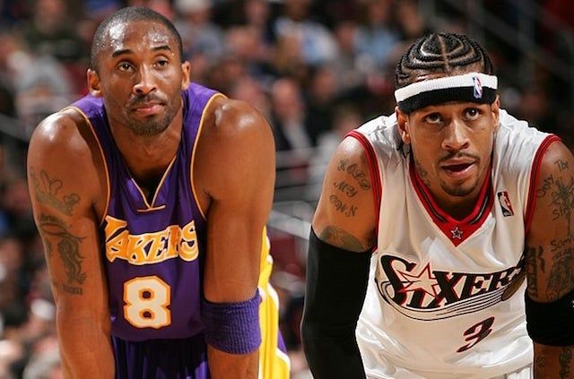 Allen iverson store and kobe bryant