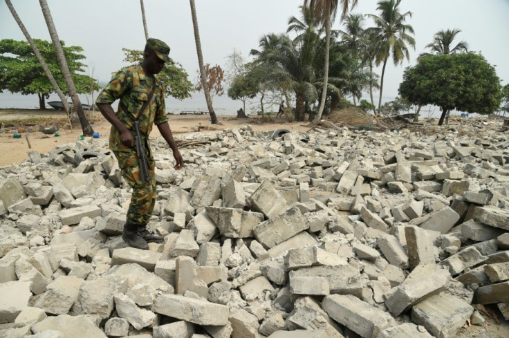 Naval forces gave the residents of Tarkwa Bay a morning to pack up their lives and move out