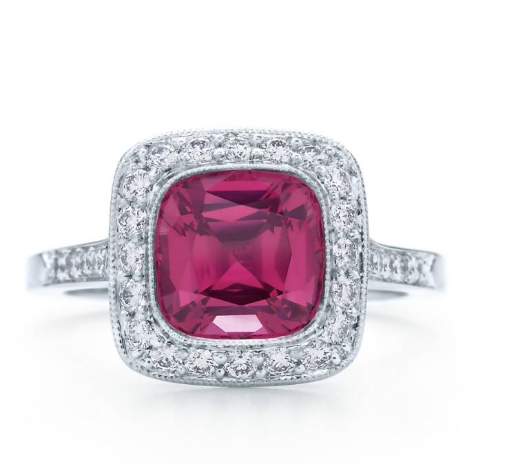 Red Spinel Ring