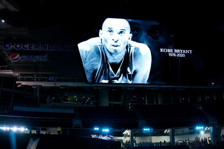 The death of NBA icon Kobe Bryant loomed over the build-up to the Super Bowl as the festivities began with a moment's silence observed as a giant screen displayed a photo of Bryant