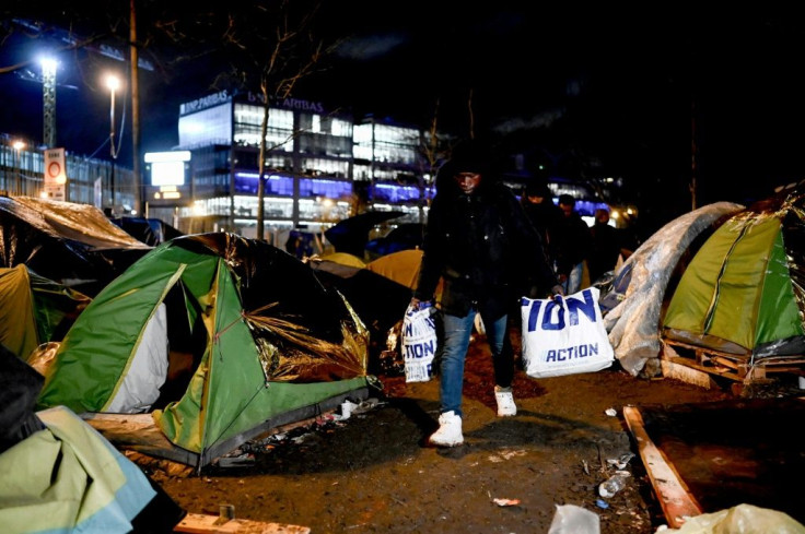 Some 20,000 migrants have been removed from camps in or near Paris since last year.