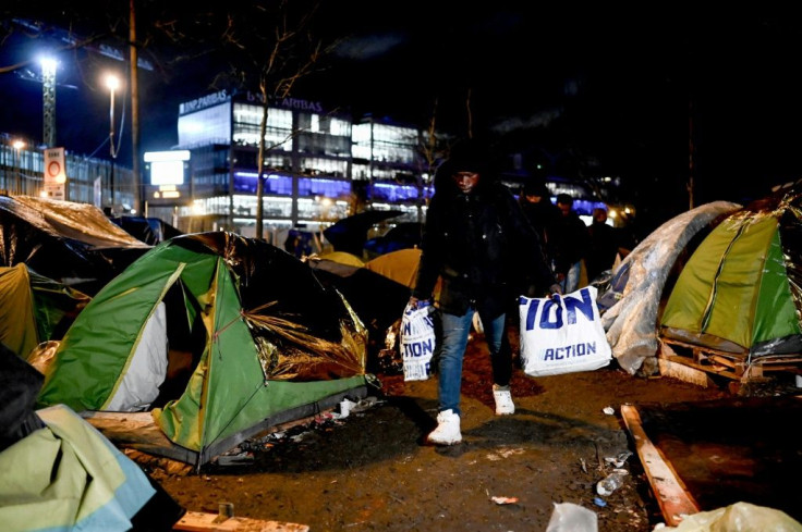 Some 20,000 migrants have been removed from camps in or near Paris since last year.