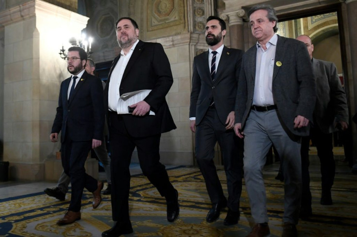 Oriol Junqueras is serving a 13-year sentence for sedition for his role in the 2017 Catalan independence crisis