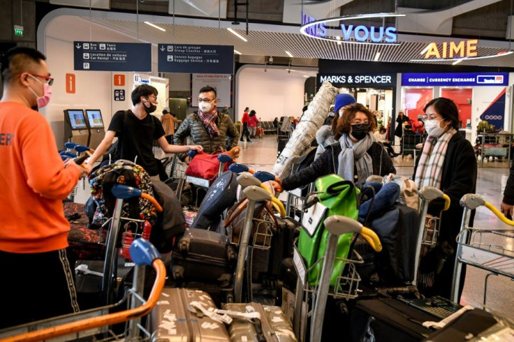 France has deployed a medical team to Paris's Charles de Gaulle airport to take charge of arrivals who showed symptoms of the contagious virus