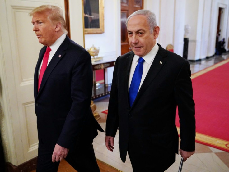 President Donald Trump was joined by Israeli Prime Minister Benjamin Netanyahu as he revealed key points of a peace plan already strongly rejected by the Palestinians