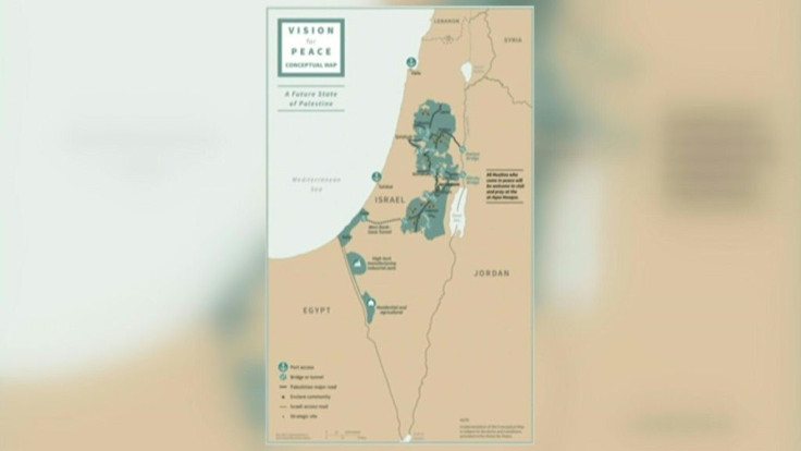 White House releases map of proposed Israeli, Palestinian state borders
