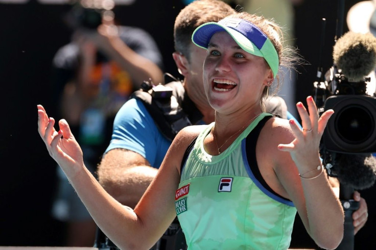 Sofia Kenin reached her first Grand Slam final